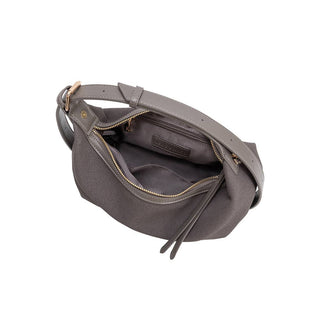 Vegan Suede Top Handle Bag