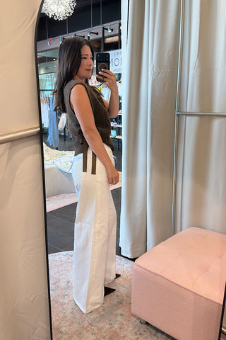 The Wanderer Split Hem Jean