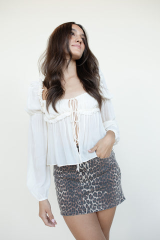 In The Wild High Mini Skirt