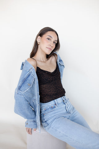 Semi-Sheer Wild Night Tank