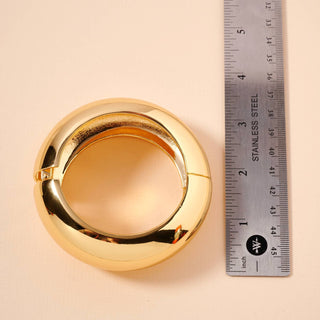 Uneven 18K Cuff Bracelet