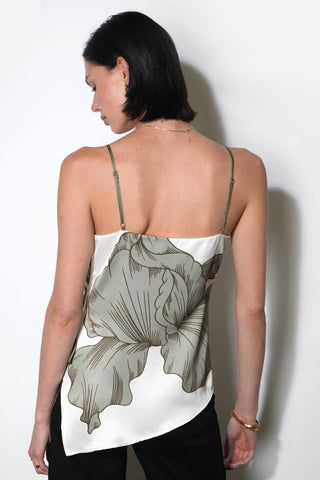 Floral Asymmetric Cami Top