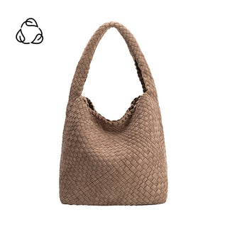 Suede Recycled Vegan Woven Bag
