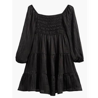 Youth Swiss Dot Long Sleeve Dress