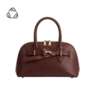 Recycled Vegan Top Handle Bag