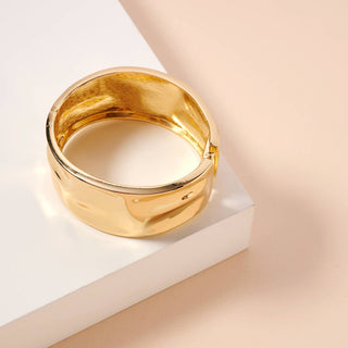Irregular Wide Cuff Bracelet