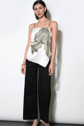 Floral Asymmetric Cami Top