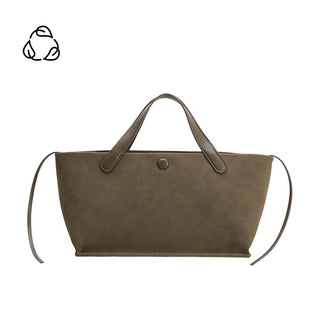 Suede Recycled Vegan Tote Bag
