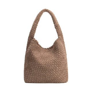 Suede Recycled Vegan Woven Bag