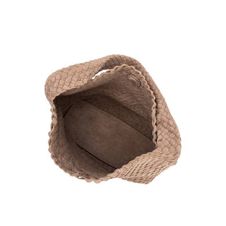 Suede Recycled Vegan Woven Bag