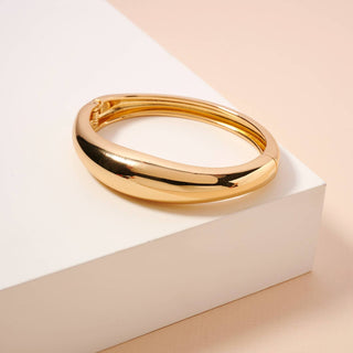 Thin & Wavy Cuff Bracelet