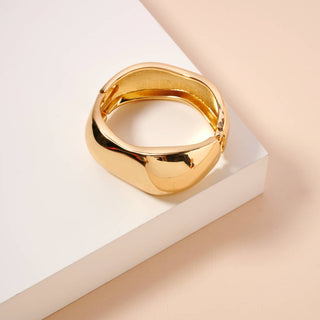 Wide & Wavy Cuff Bracelet