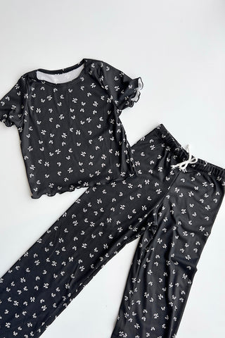 Youth Bow PJ S/S Top