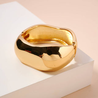 Wide & Wavy Cuff Bracelet