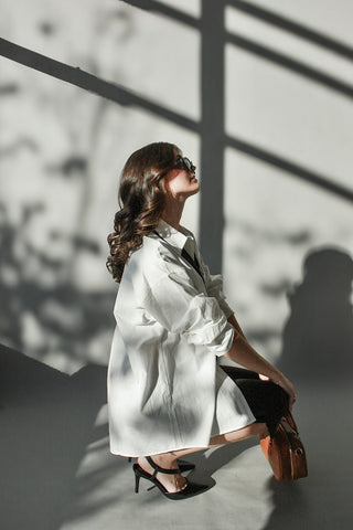 Oversized Classic Button Up