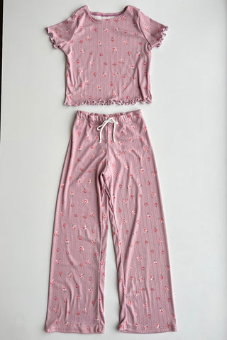 Youth Floral PJ Sleep Top