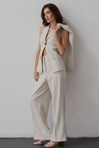 Elevated Wide Leg Trouser