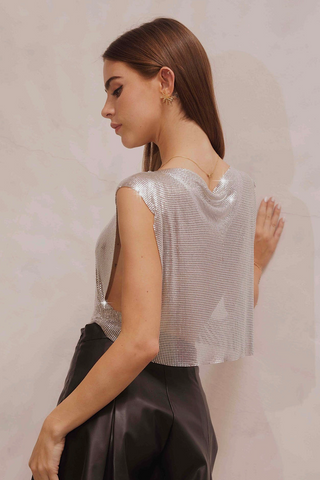 Shine Bright Chainmail Top