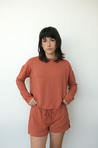 Garment Dyed Lounge Top