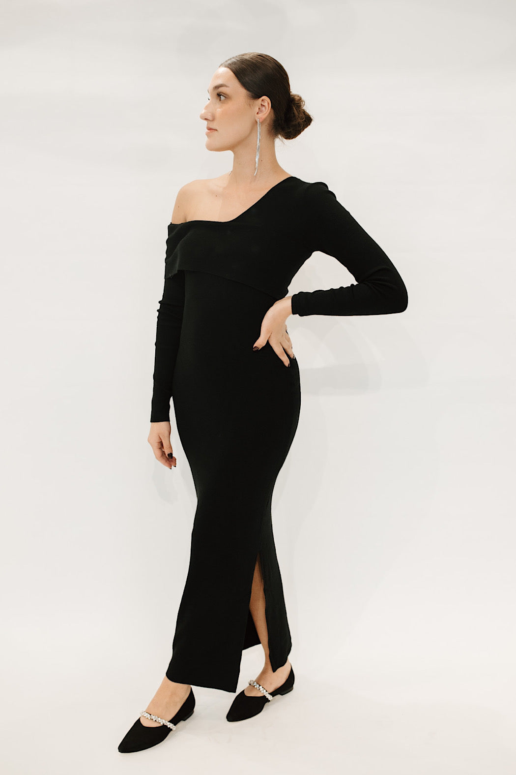 Maxi Bodycon Off Shoulder Dress Maxi Bodycon Off Shoulder Dress