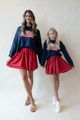 Youth Flag Knit Sweater