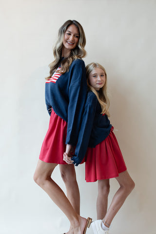 Youth Flag Knit Sweater