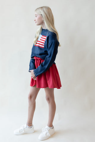 Youth Flag Knit Sweater