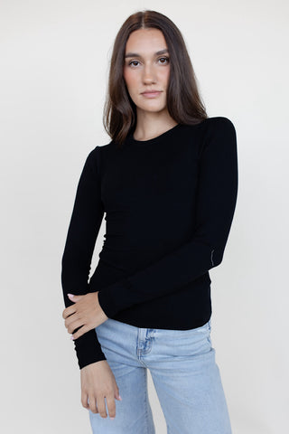 Made In Us Rib Long Sleeve