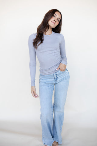 Made In Us Rib Long Sleeve