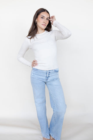 Made In Us Rib Long Sleeve