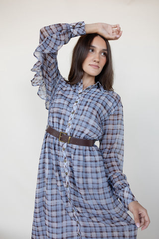 Wild Western Plaid Dress
