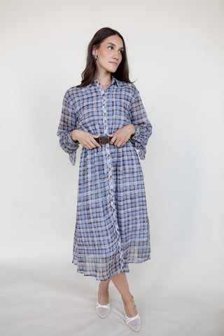 Wild Western Plaid Dress