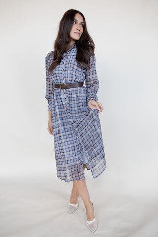 Wild Western Plaid Dress