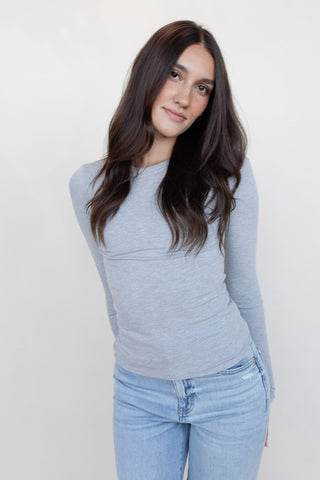 Made In Us Rib Long Sleeve