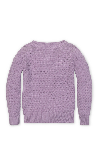 Youth Lavender Textured Cardigan