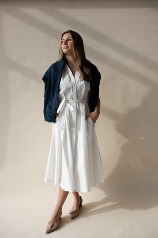 Power Play Midi Dress