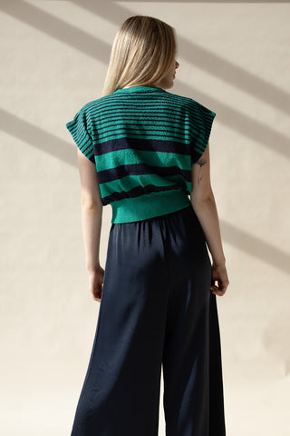 Heritage Striped Knit Top