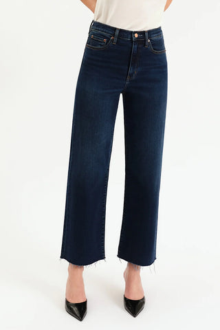 Indigo Wide Ankle Jean