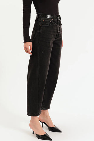 Barrel Jean in Midnight