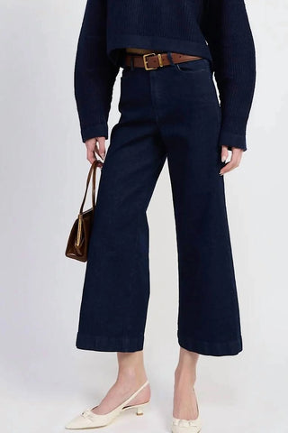 Slightly Flared Cropped Jean