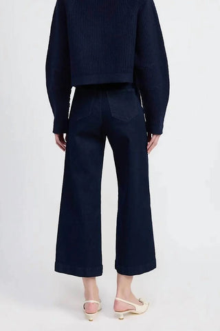 Slightly Flared Cropped Jean