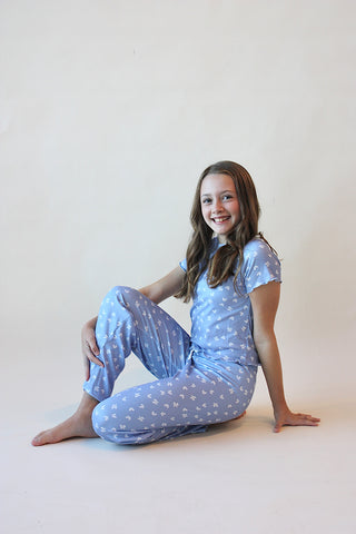 Youth Bow PJ S/S Top