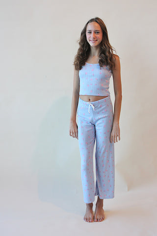 Youth Floral PJ Sleep Top