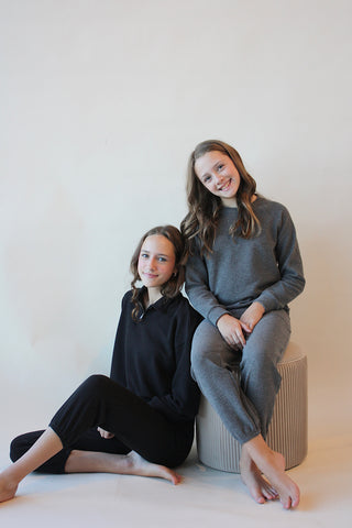 Youth Thermal Crew Sweatshirt