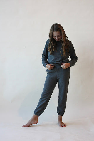 Youth Thermal Crew Sweatshirt