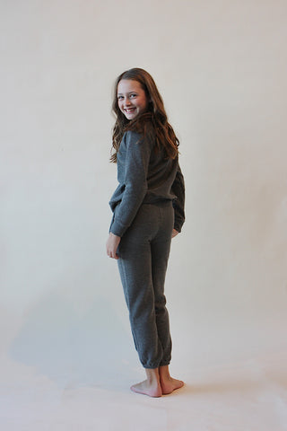 Youth Thermal Crew Sweatshirt