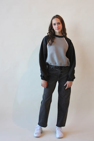 Youth Cinched Raglan Sweater