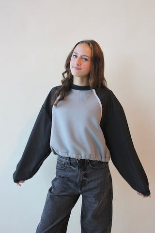 Youth Cinched Raglan Sweater