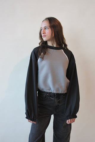 Youth Cinched Raglan Sweater