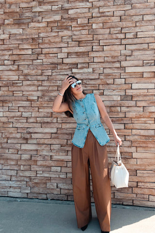 Year Round Denim Vest